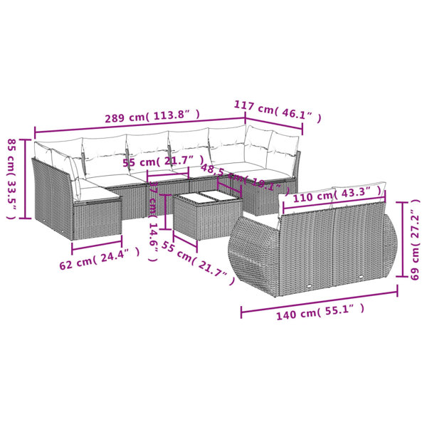Dimensions du produit