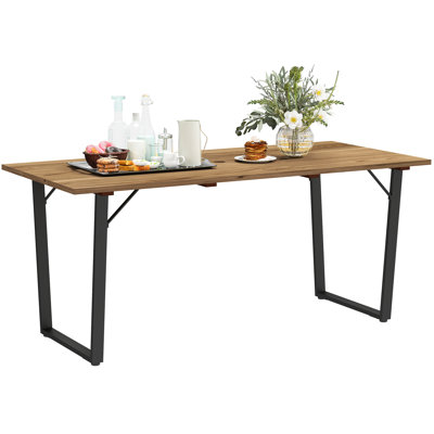 Rectangular 6 - Person 175Cm L Outdoor Table
