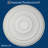 21'' H x 21'' W x 1.5'' D Composite Ceiling Medallion