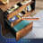 3-Drawer Wood File Cabinet, Mobile Lateral Filing Cabinet, Printer Stand With Open Storage Shelves For Home Office