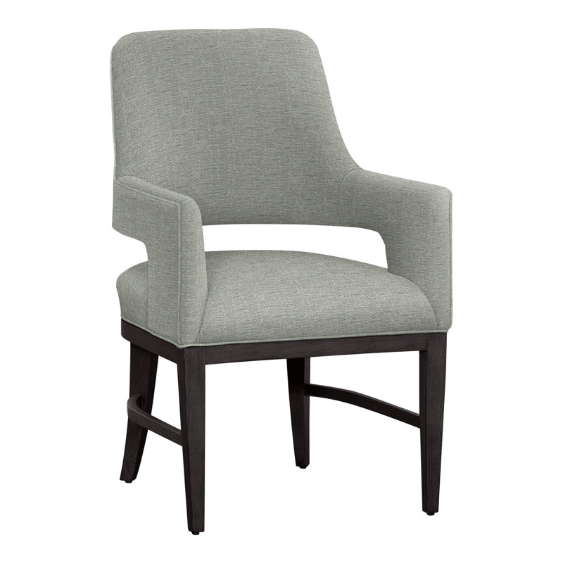 Chaise avec accoudoirs Josie, Mastic 3152, Gris anthracite