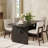 Solid Wood Modern Dining Table For 6-31574030