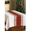 Chemin de table bourgogne et arbre de Noël 13 po x 72 po-33212855