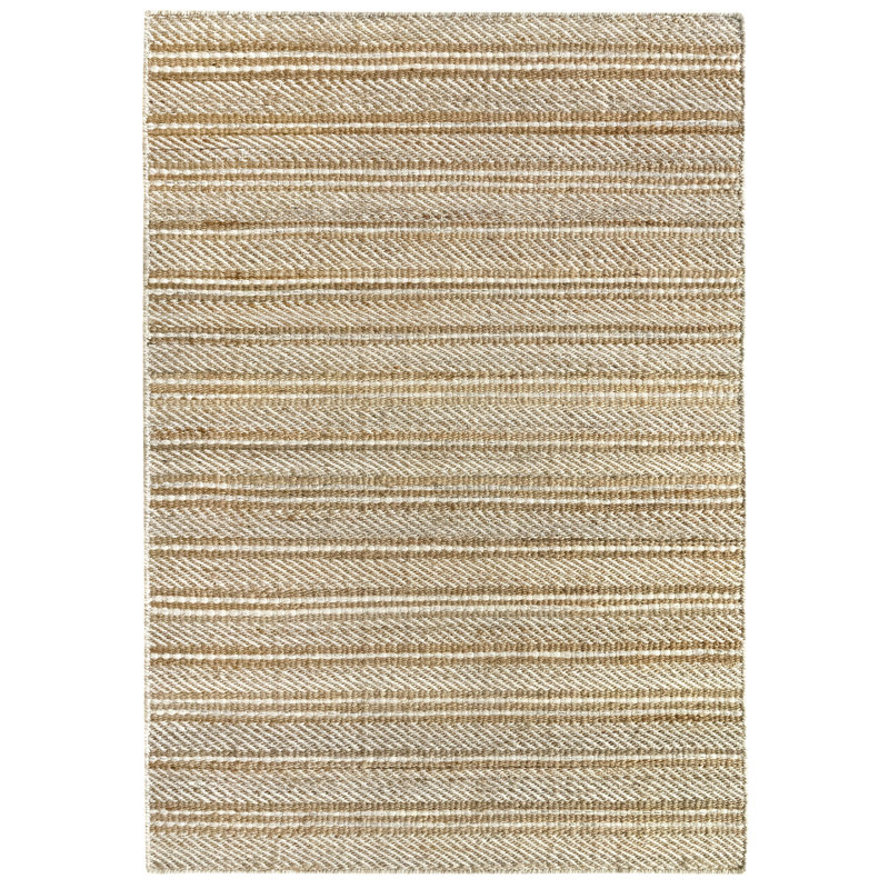 Geeta Striped Hand Woven Area Rug, Rectangle 160 x 230cm