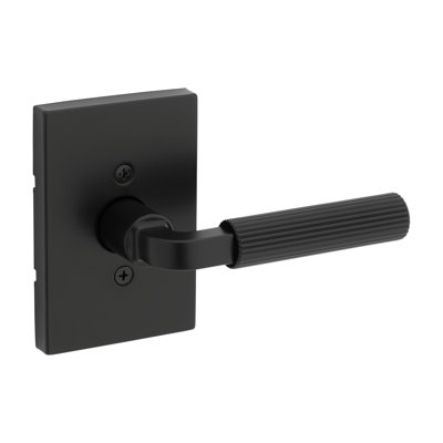 Mirada Reeded Half-Dummy Lever with Rectangular Rose