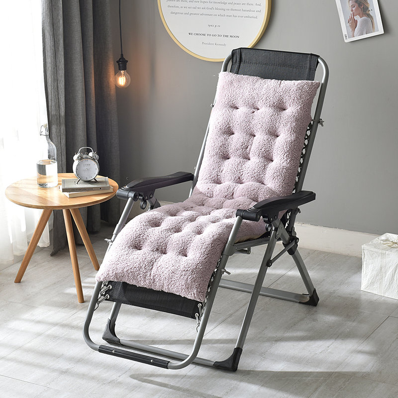 Indoor 4.7" Seat/Back Cushion, 49" W x 20" D, Light Purple