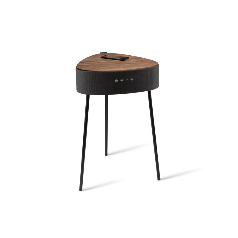 Ardilla End Table with Built-In Outlets