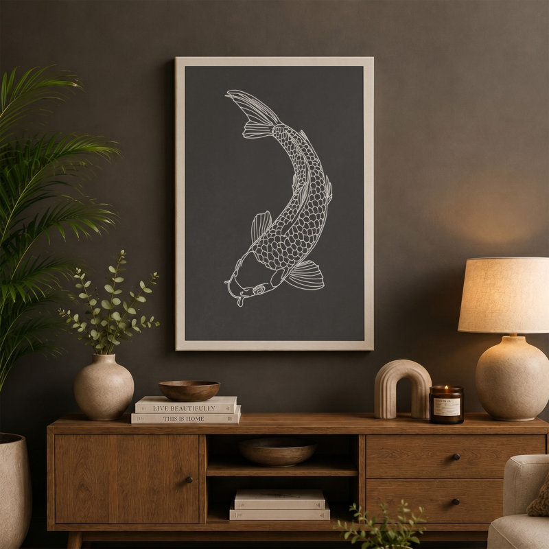Print, 36x24 - 91.4 x 61.0 cm, Taupe Border