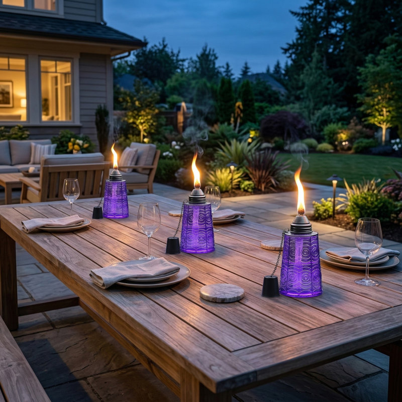 Torches Tiki Citronella, Mauve