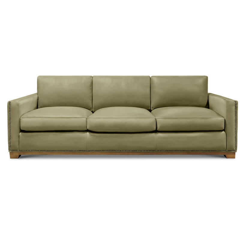 Brooklyn Leather Sofa, Moccasin (Legends), Yes, Nutmeg