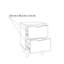 Lorreta 2 Drawer Bedside Table-1982005328