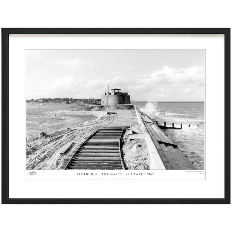 Aldeburgh, The Martello Tower C1960 - Single Picture Frame Print, 45cm H x 60cm W x 2.3cm D