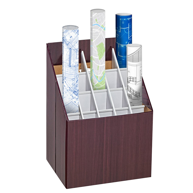 Boîte de rangement ondulée pour 20 cartes