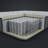 Restonic ComfortCare Hybrid Restful Nights Firm Mattress, 12.5" Profile, California King, Black-1284404972