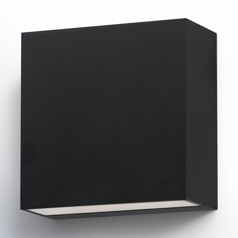Chancy Aluminum LED Wall Light, Black