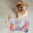 Abstract Mosaic Patterns - 1 Piece Bone Shape Feeding Mat-101343287