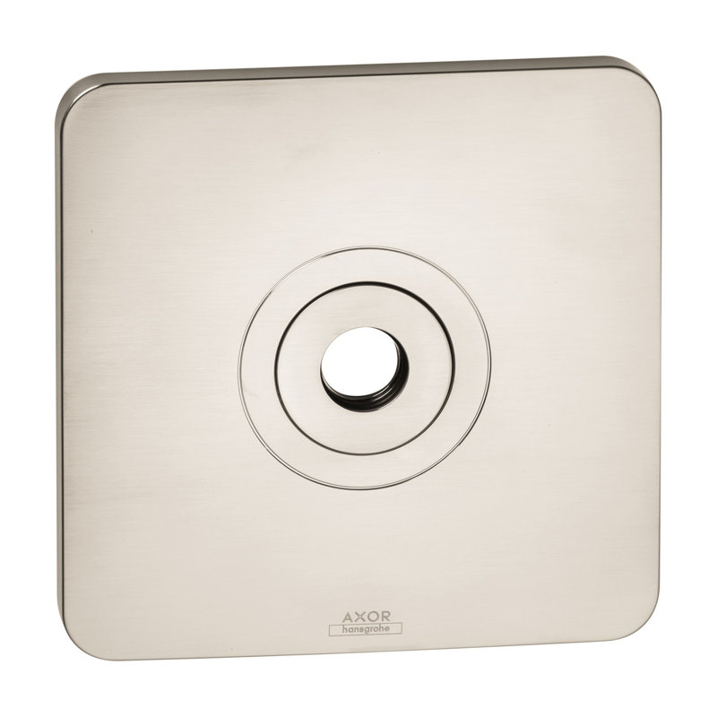 Citterio M Wall Plate for Showerhead, Brushed Nickel