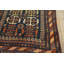 Antique Caucasian Blue 1890s Rug