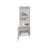 Obregon 43" Tall One-Door Wall Cabinet  With Two Open Shelves, Medicine Cabinet-1201392104