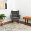 Chaise berçante en bois massif