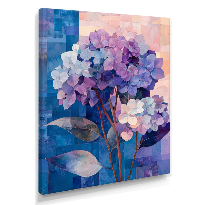 Murray - Floral Canvas Wall Art, Toile tendue, Ne s’applique pas, H 20 po x l 12 po