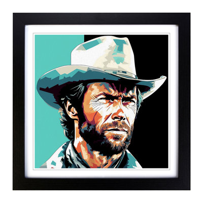 Clint Eastwood - Framed Print