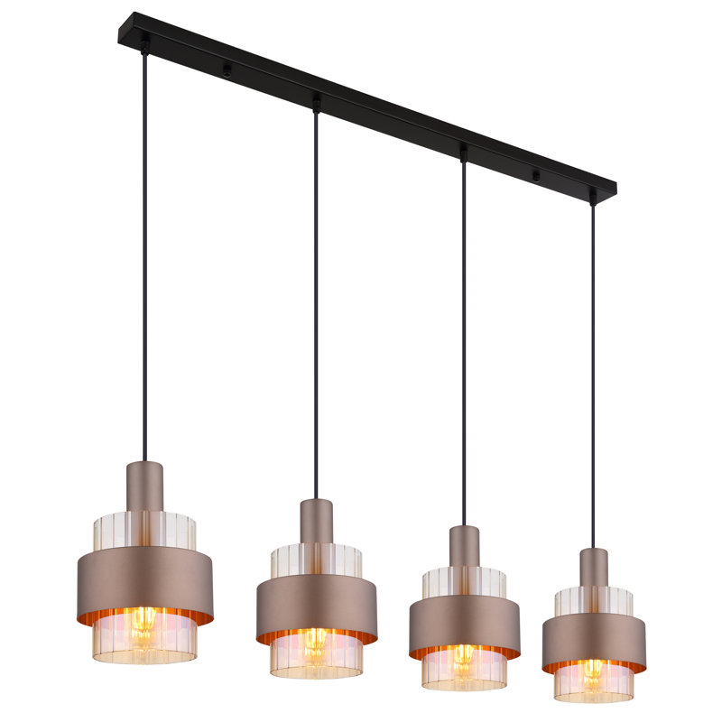 Deiontae 4 - Light Matte Black Pendant
