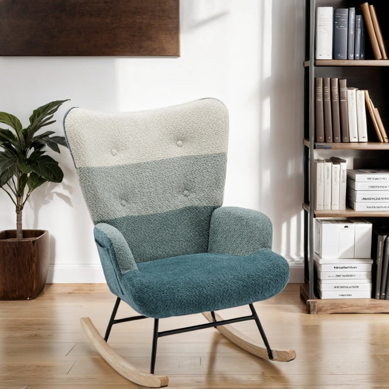 Chaise berçante moderne Loriane