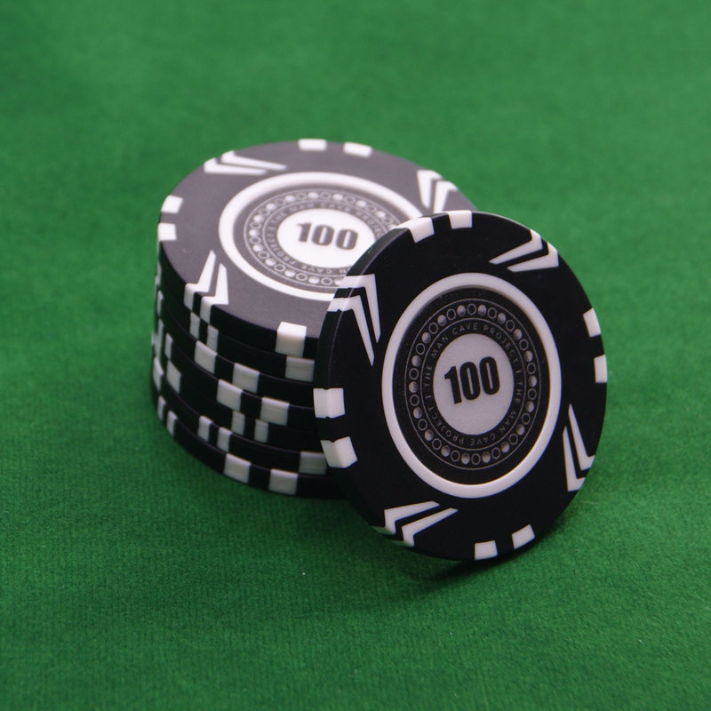 The Man Cave Project Plastic Poker Chips