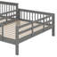 Lit superposé double avec barrière de sécurité et rangement-833586646