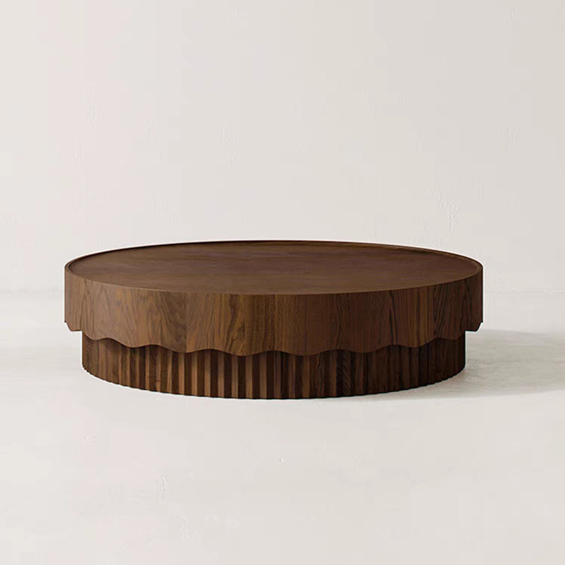 Table basse ronde de style italien