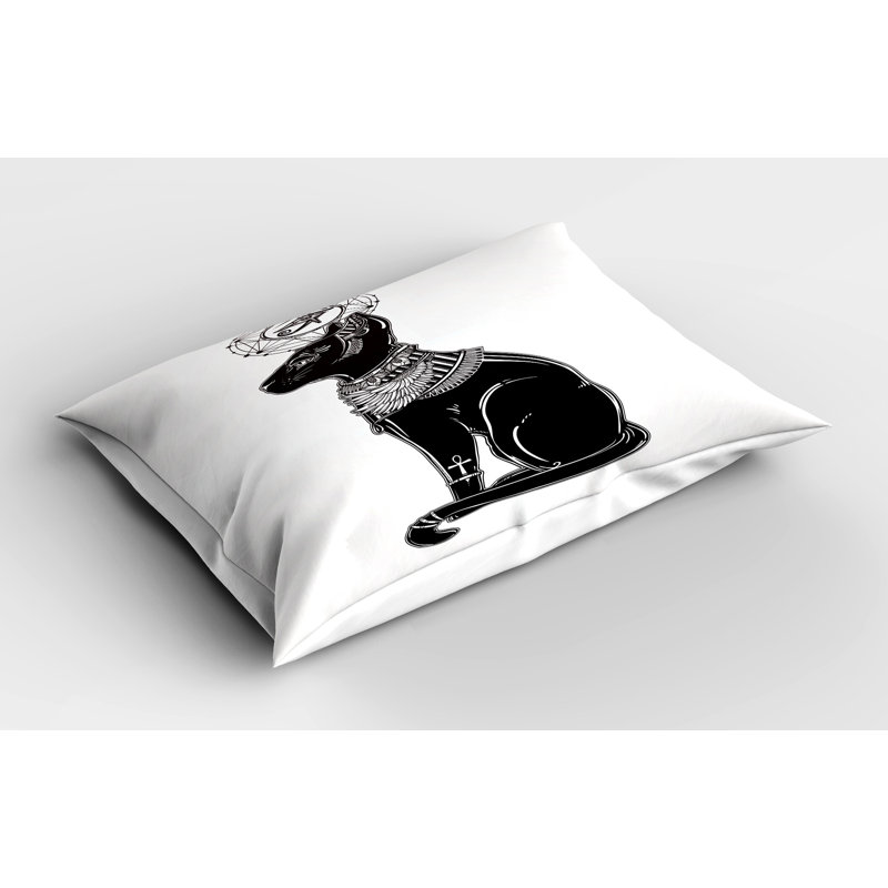 Ensemble de 2 taies décoratives pour chat Ambesonne