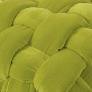 Solid + Manufactured Wood Accent Stool, Lime Green
