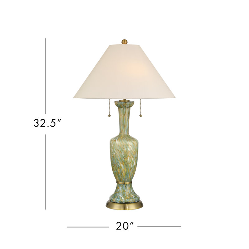 Classico Table Lamp, Light Beige, Antique Brass