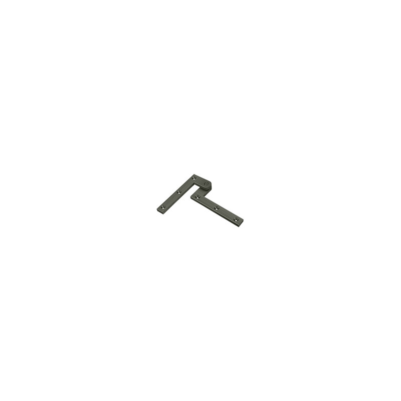 99'' x 16'' Butt Bearing Hinge, Antique Nickel
