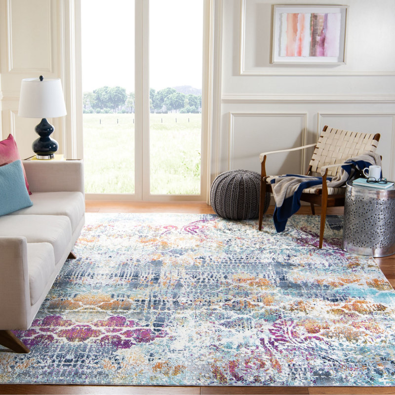 GroveHill Performance Abstract Rug, Rectangle 9' x 12'