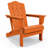 HDPE Foldable Steel Adirondack Chair-2133841913