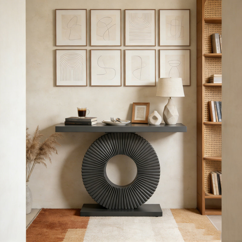 Wood Console Table
