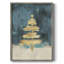 «Christmas Holiday Art CXC III», reproduction d'art encadrée - bois massif-2035529928