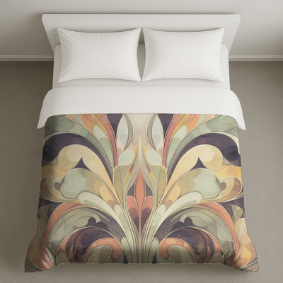 Housses de couette Vintage Floral Illustration