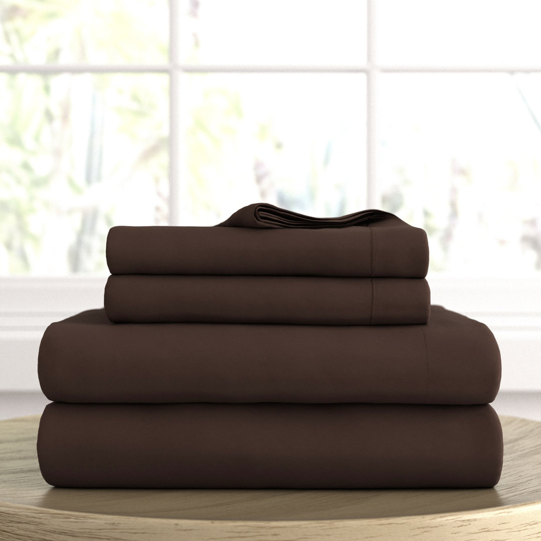 Schulz Solid Microfiber Ultra Soft Sheet Set Andover Mills™