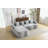 L-Shape Sectional Sofa with Curved Chaise-111842224