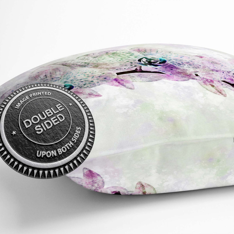 Abstract Square Throw Cushion, 55cm H x 55cm W x 20cm D