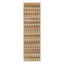 Vintage Turkish Runner, Mosaic-Inspired Multicolor Geometric Design - Rug & Kilim