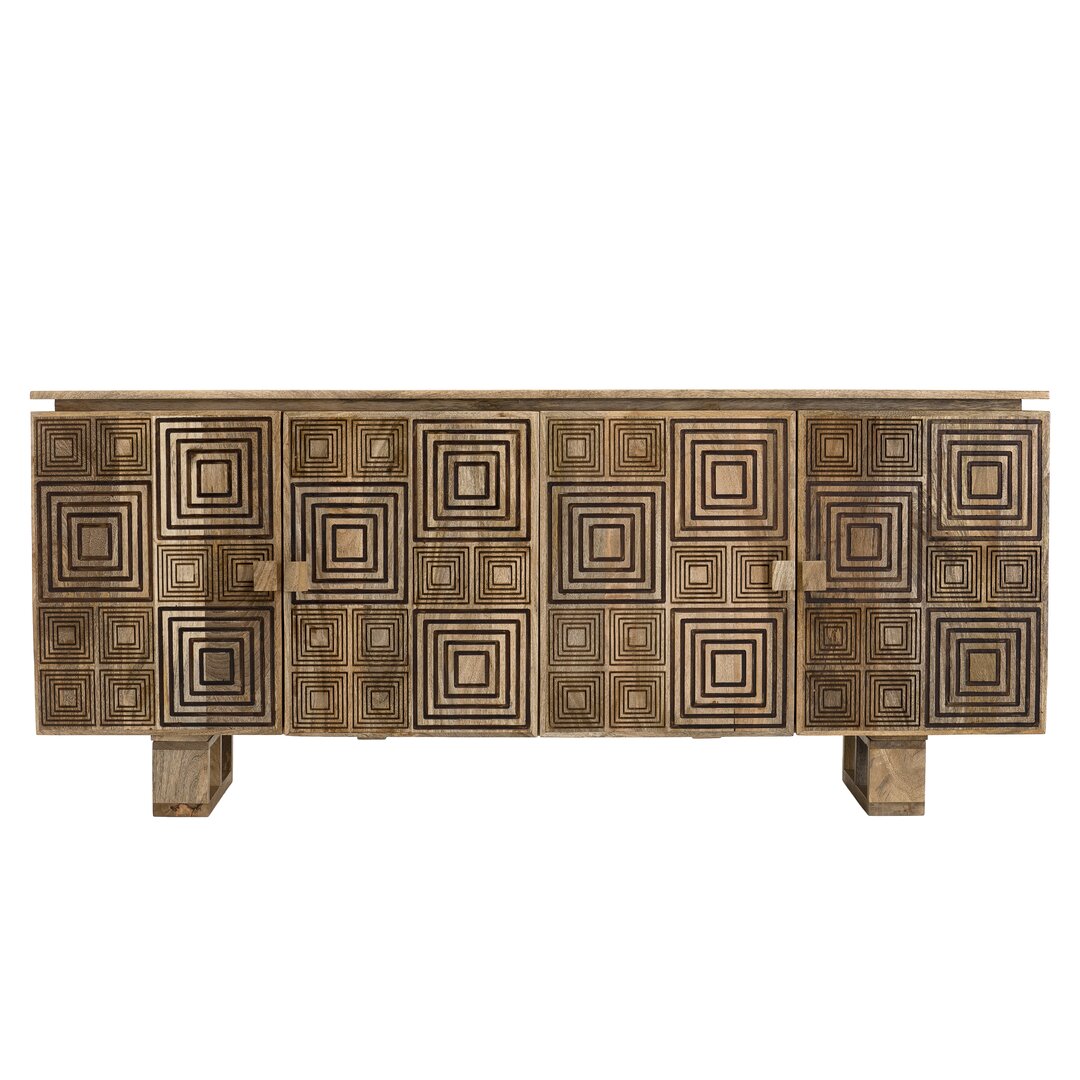 Sideboard Kimbell aus Massivholz 120 cm