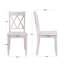 Deni 17" Wide Cross Back Dining Chairs-2081886376