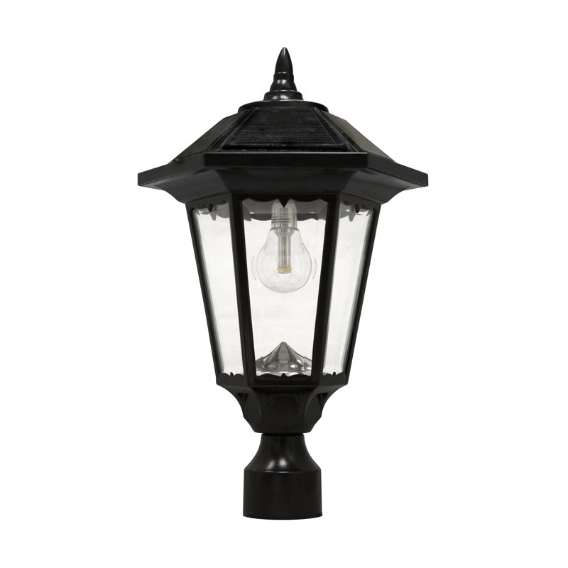 Windsor Bulb Solar Light with Wall, Pier and 3" Fitter Mount