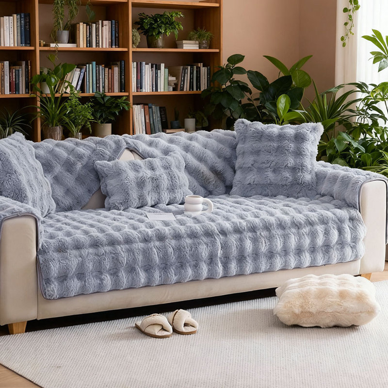 Sofa Slipcover, Light Grey