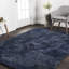 Tapis bleu abstrait Parinaaz-382629182