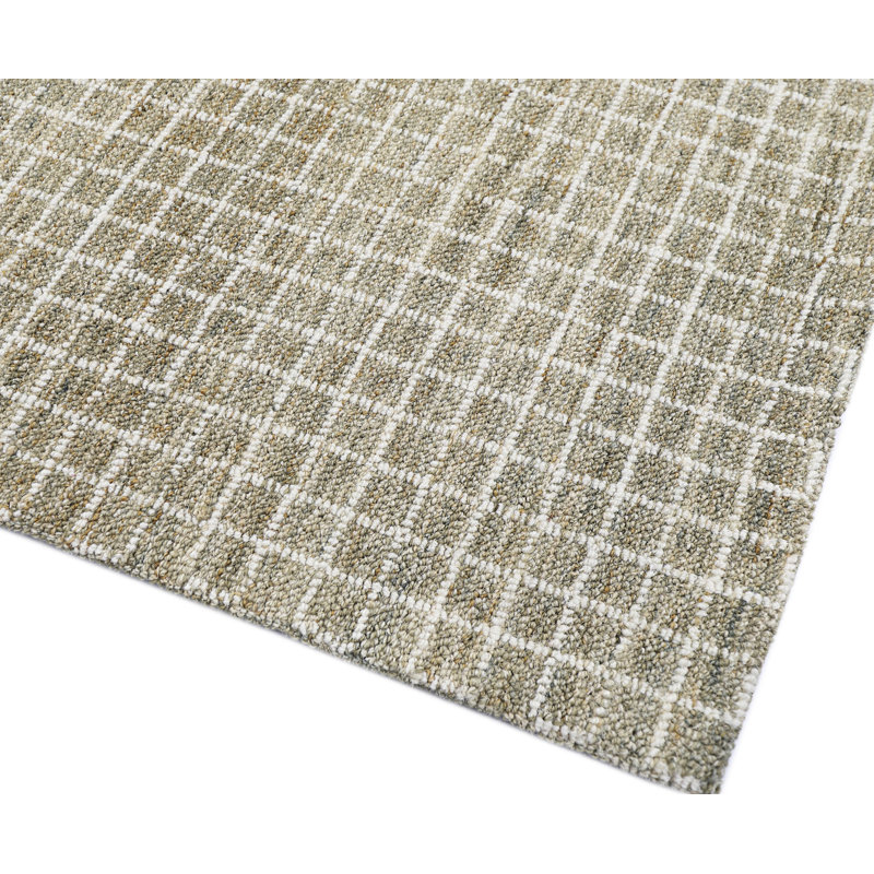 Tapis vert touffeté à la main, Vert